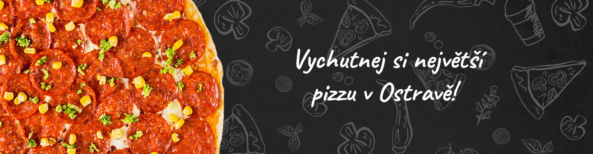 Vychutnej si největší pizzu v Ostravě!